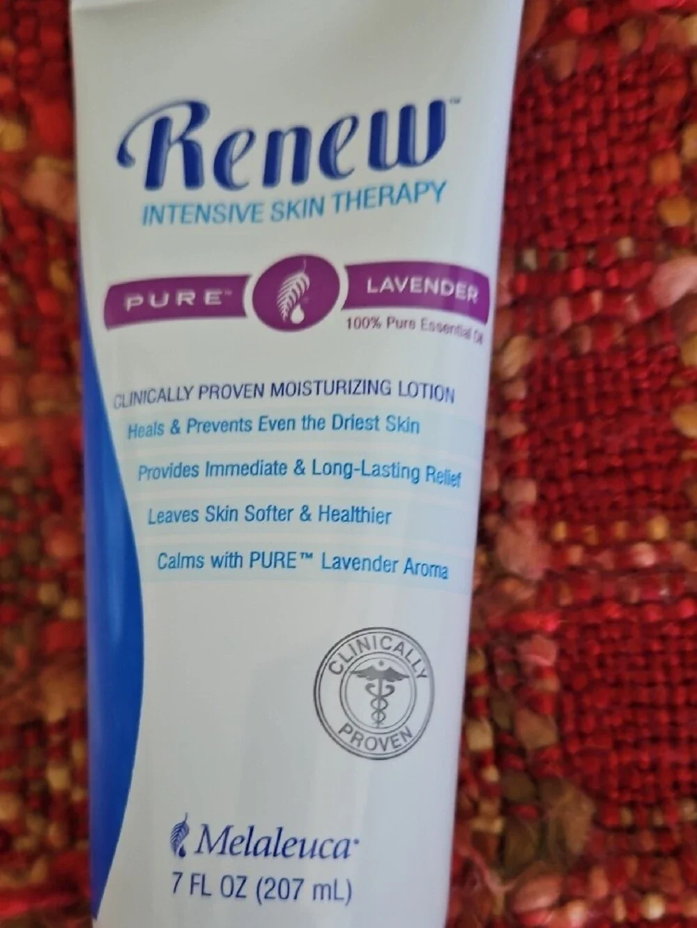 Renew Intensive Skin Therapy Moisturizing Lotion. Lavender Scent
